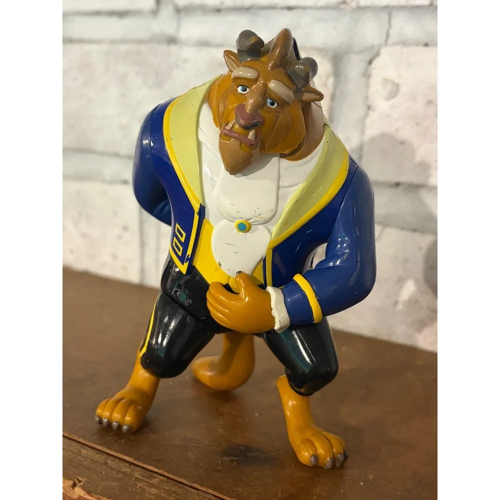 Disney Store Beauty and the Beast Sad Beast Poseable 5 Inch PVC Figure
